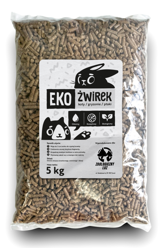 EKO Żwirek 5 kg – koty, gryzonie, ptaki