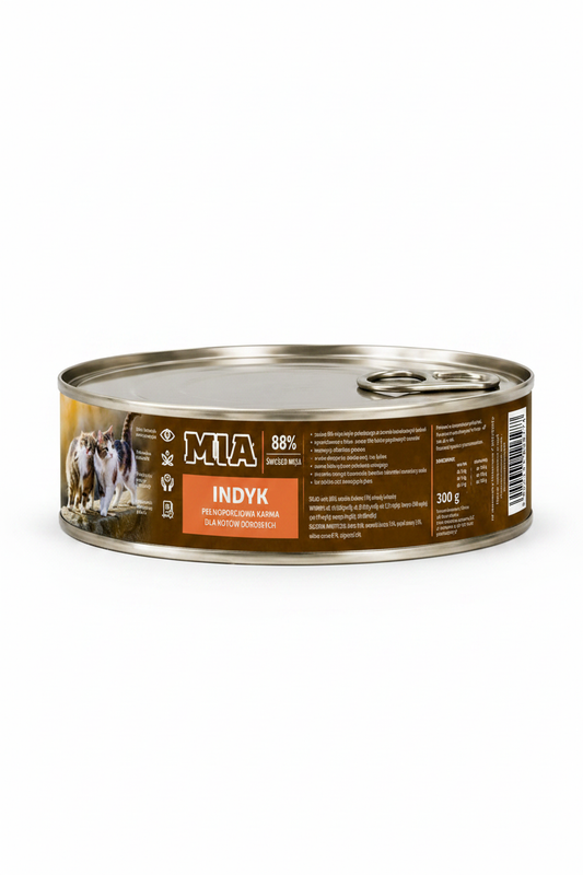 MIA Indyk karma mokra dla kota 300g